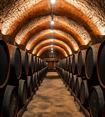 Cave viticole en Bougrogne Franche Compté