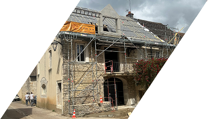 restauration de toiture traditionnelle en bourgogne par r construction